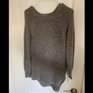 Knit Sweater Top Zippers on Side